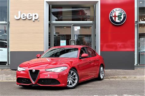 Used Alfa Romeo Giulia Petrol Red 4dr 2017 for sale in NUNEATON | Used ...