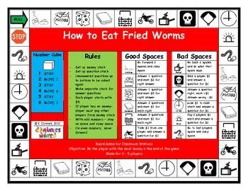 Shop devices, apparel, books, music & more. How to Eat Fried Worms Board Game | Novel study books, Novel studies