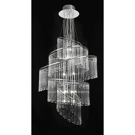 Customers can personalize it by adding a variety of colored crystals or by choosing the color of the light shades. Endon Lighting 24 Light Crystal Chandelier & Reviews ...