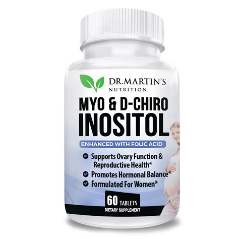 Buy Potent Inositol 2050mg Supplement 401 Ratio Myo Inositol And D