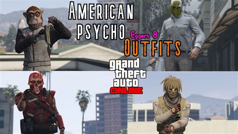Gta 5 American Psycho Outfits Rng Tryhard Youtube
