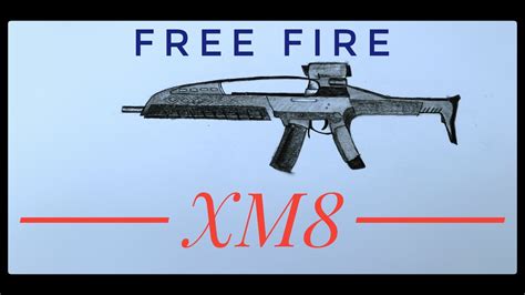 Best guns combination in free fire with described why this guns is best then other and i think you like this video. How to draw free fire gun XM8 || with pencil sketch - YouTube