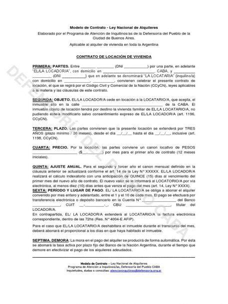 Carta de rescisión de contrato Actualizado noviembre