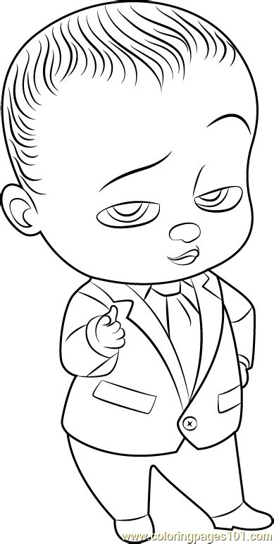 Boss Baby Back In Business Coloring Pages Coloring Pages