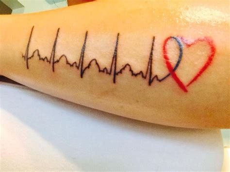 My CHD tattoo honoring my warrior | CHD/Heart Warrior ...
