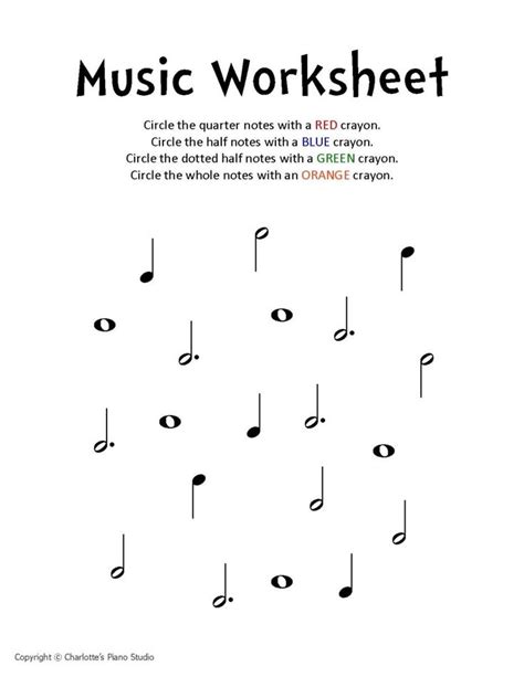 Music Worksheet Music Worksheets Elementary Music Kindergarten Music