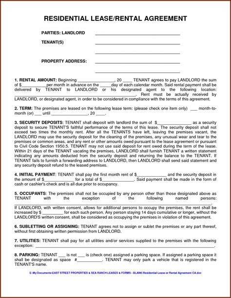 Free Illinois Residential Lease Agreement Template - Template 1
