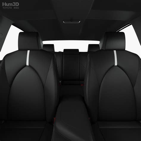 Toyota Camry Xse Hybrid With Hq Interior 2021 3dモデル 乗り物 On Hum3d