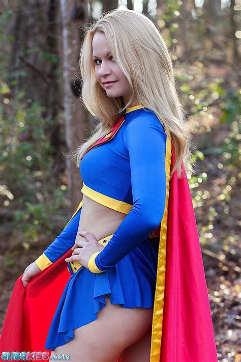 xplosion of awesome supergirl by alisa kiss