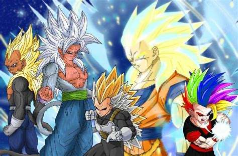 Fan Made Saiyan Forms The Good The Bad And The Ugly Dragonballz