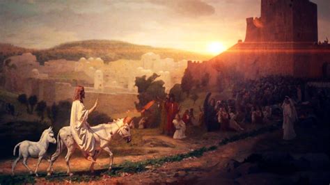 Triumphal Entry Of Jesus The First Palm Sunday Drive Thru History®