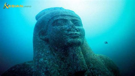 The Lost City Of Heracleion Discovered Deep Underwater After 1200