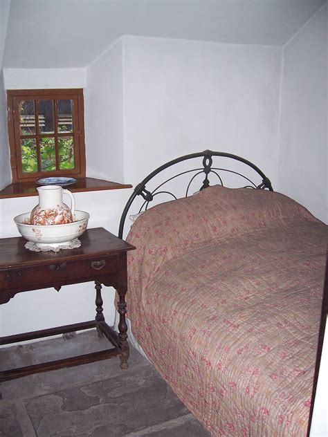 St Fagans Museum 1900s Victorian Edwardian Cottage Bedroom Interior