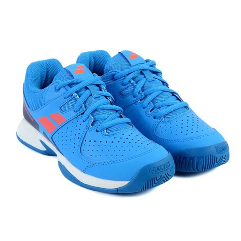 Buy Babolat Pulsion All Court Junior Tennis Shoes Drive Blue Online