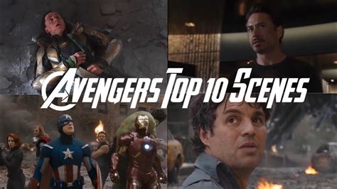 Avengers Top Ten Scenes Youtube