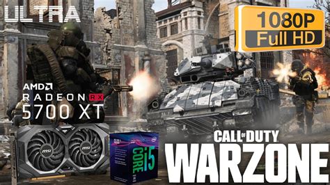 Call Of Duty Warzone I5 8400 Rx 5700 Xt 1080p Youtube