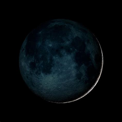New Moon Photograph by Nasa/gsfc-svs/science Photo Library | Fine Art ...
