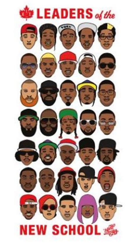 Leaders Of The New School Hip Hop Artwork Hip Hop Poster History