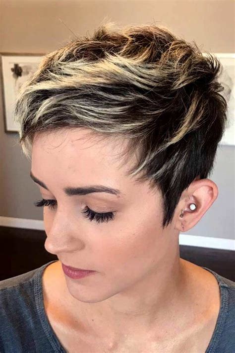 Most pixie cuts can be styled in a messy way using products like matt clay or putty. 177 Pixie Cut Ideas to Suit All Tastes In 2021 ...