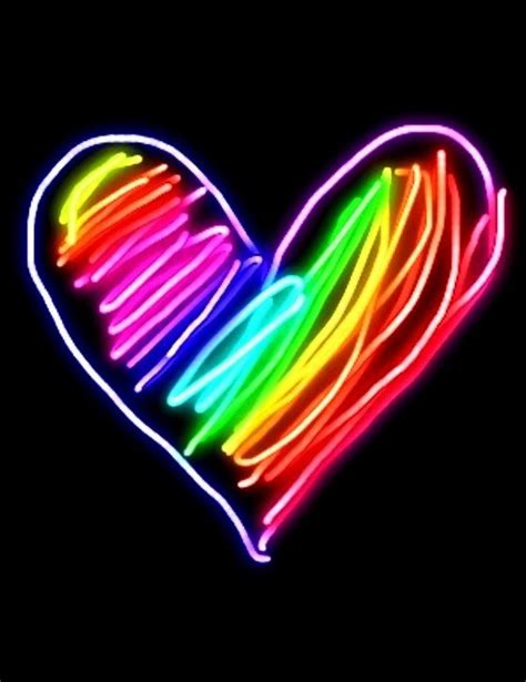 Neon Rainbow Colors Colorrrr Pinterest