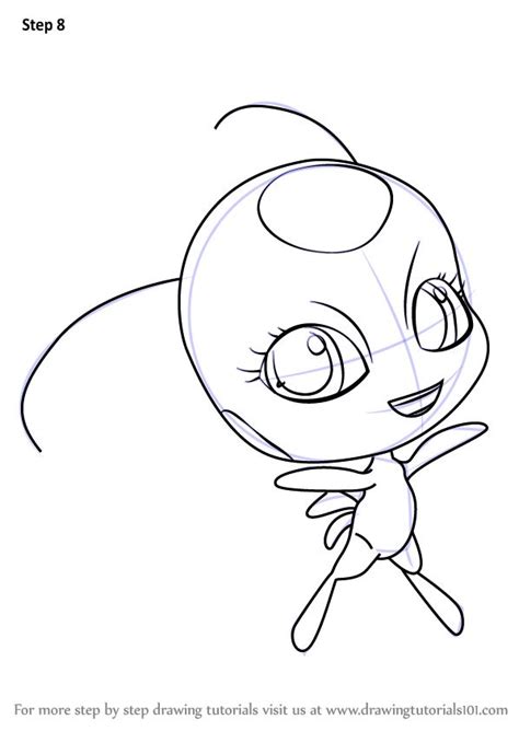 Learn How To Draw Tikki Kwami From Miraculous Ladybug Miraculous