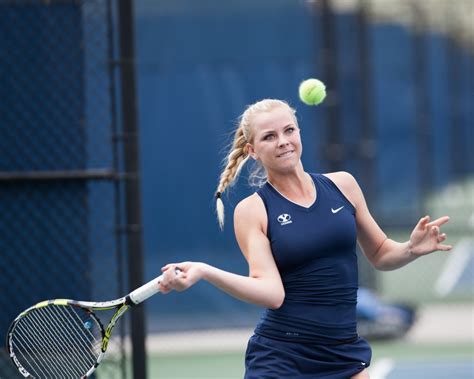 Byu Women S Tennis Team Battles Back But Drop Home Opener To Aggies The Daily Universe