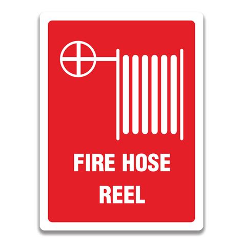 Fire Hose Reel Signage Safety Sign And Label