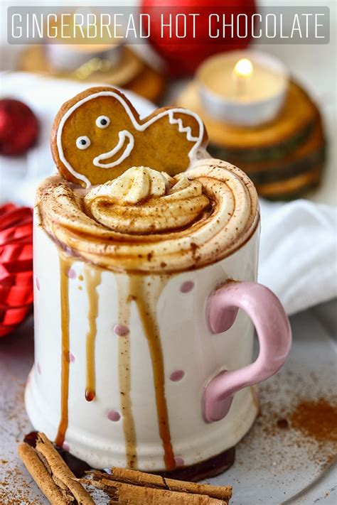 Gingerbread Hot Chocolate Recipe Happy Foods Tube