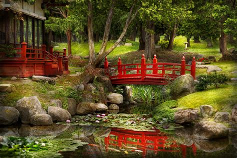 Japanese Garden Meditation Photograph By Mike Savad