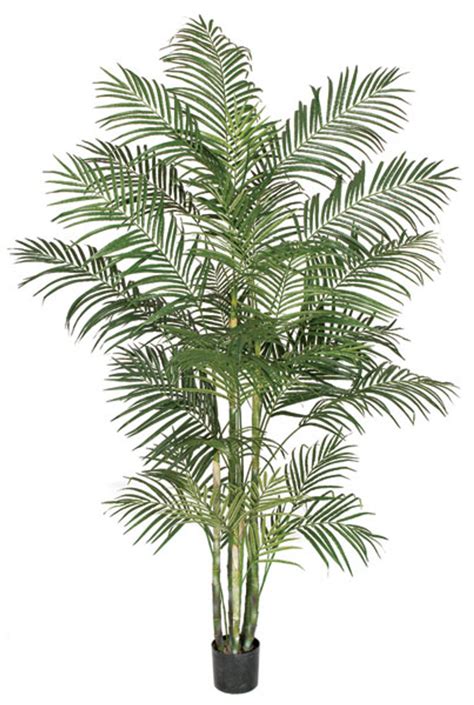 8 Foot Artificial Areca Palm Tree Autograph Foliages