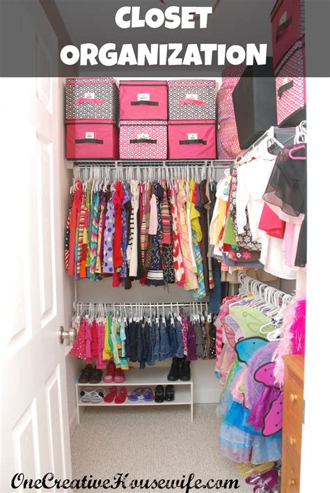 Maybe you would like to learn more about one of these? One Creative Housewife: Organizing My Daughter's Closet