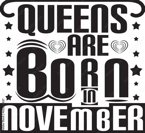 Vektorov Grafika Queens Are Born In Svg Birthday Svg Birthday Queen