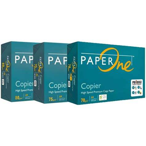 Paperone A4 Copier Paper White 210mm X 297mm 500 Sheets U Trading