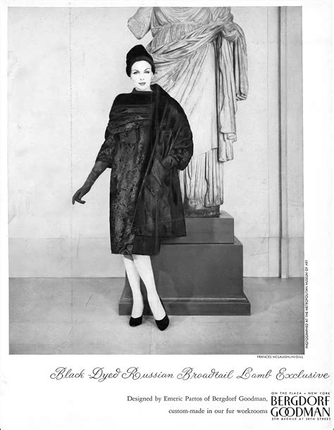 Jennifer Hocking In Russian Broadtail Lamb Coat By Emeric Partos For