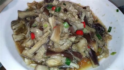 Ada yang manis dan juga ada yang asin. Terong di kukus enak buat lauk nasi hangat - YouTube