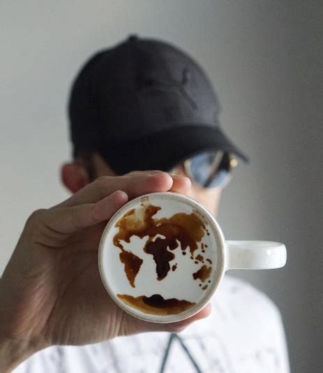 A Coffee Artist With A Passion For Spreading Positivity By