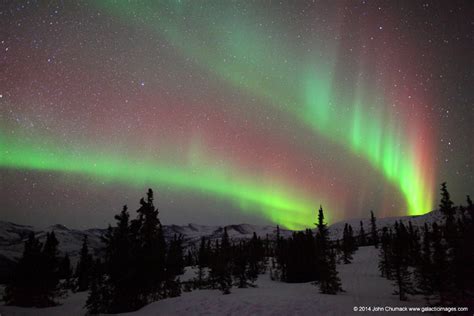 Aurora Borealis In Alaska On 03 26 2014 Galactic Images