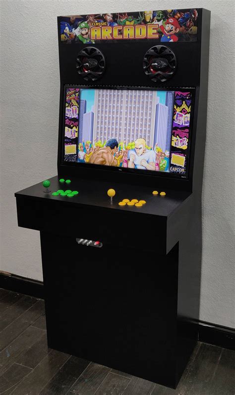 Slim Arcade Machine Cabinet 12000 Retro Games The Green Head