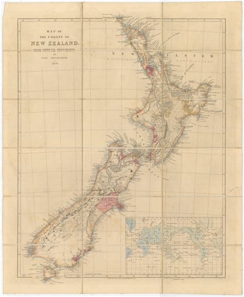 Map Of New Zealand 88 World Maps