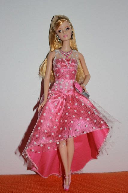 2009 I Love Pink Barbie Party Dress P7657 Barbie Clothes Barbie