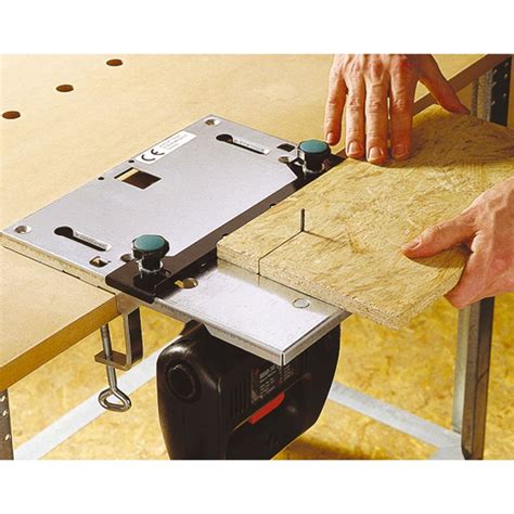 Its dimensions are 33.2 x 28 x 4.1 inches and it weighs just over 20lbs. Wolfcraft Jig Saw Table 6197000 | vidaXL.co.uk