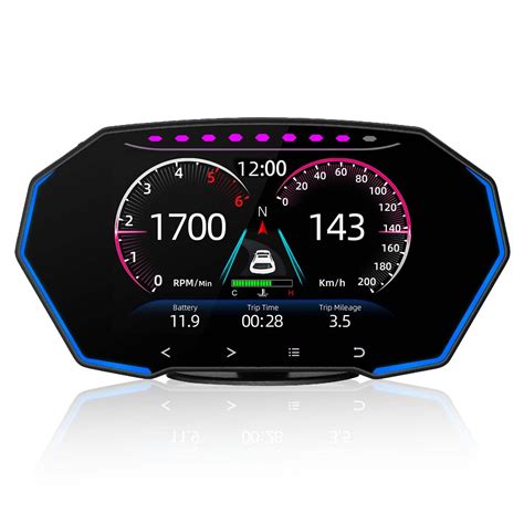 Buy Digital Obdii Speedometer Acecar Car Head Up Display With Obd2