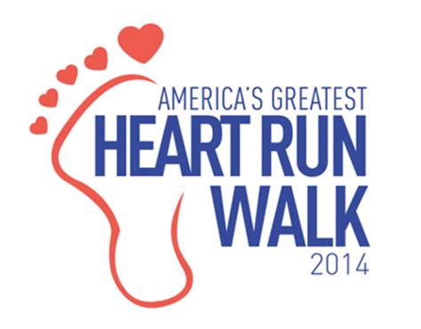 Heart Run Walk Logo Design On Behance