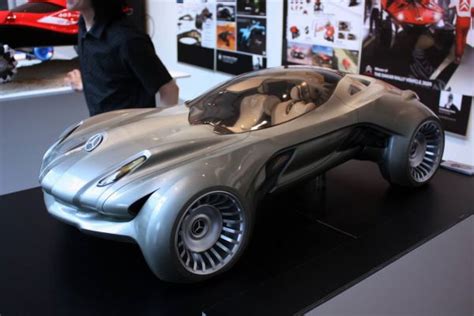 2040 Mercedes Benz Cyborg Sensation Concept Driving With The Power Of