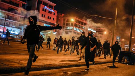 Chaos In The Streets Protests Turn Violent In Athens The New York Times