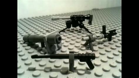 How To Make Lego Ww2 Guns Youtube