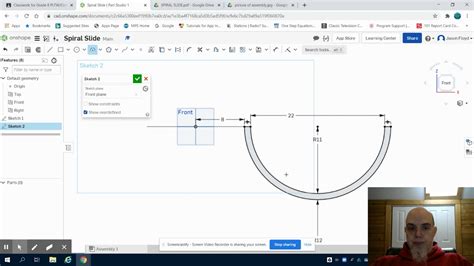 Grade 8 Spiral Slide Pltw Using Onshape Part 10 Design And Modeling