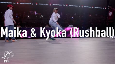 Maika Kyoka Rushball Juste Debout Hip Hop Finals Highlight SXSTV YouTube