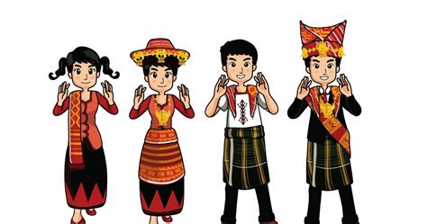 Gambar Pakaian Adat Sunda Animasi Lagi Tren Gambar Baju Adat Sunda