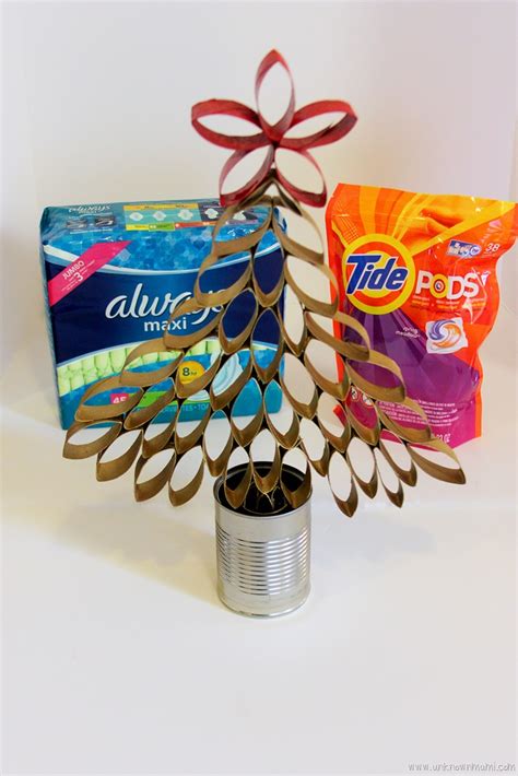 Diy Toilet Paper Roll Christmas Tree Unknown Mami By